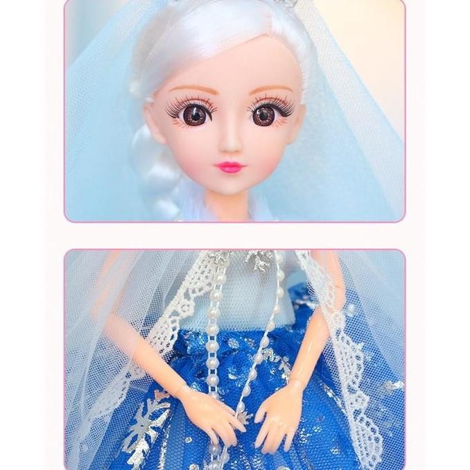 Siap Kirim Boneka Barbie Ukuran 50cm Mainan Anak Perempuan, Kado Teman Bermain