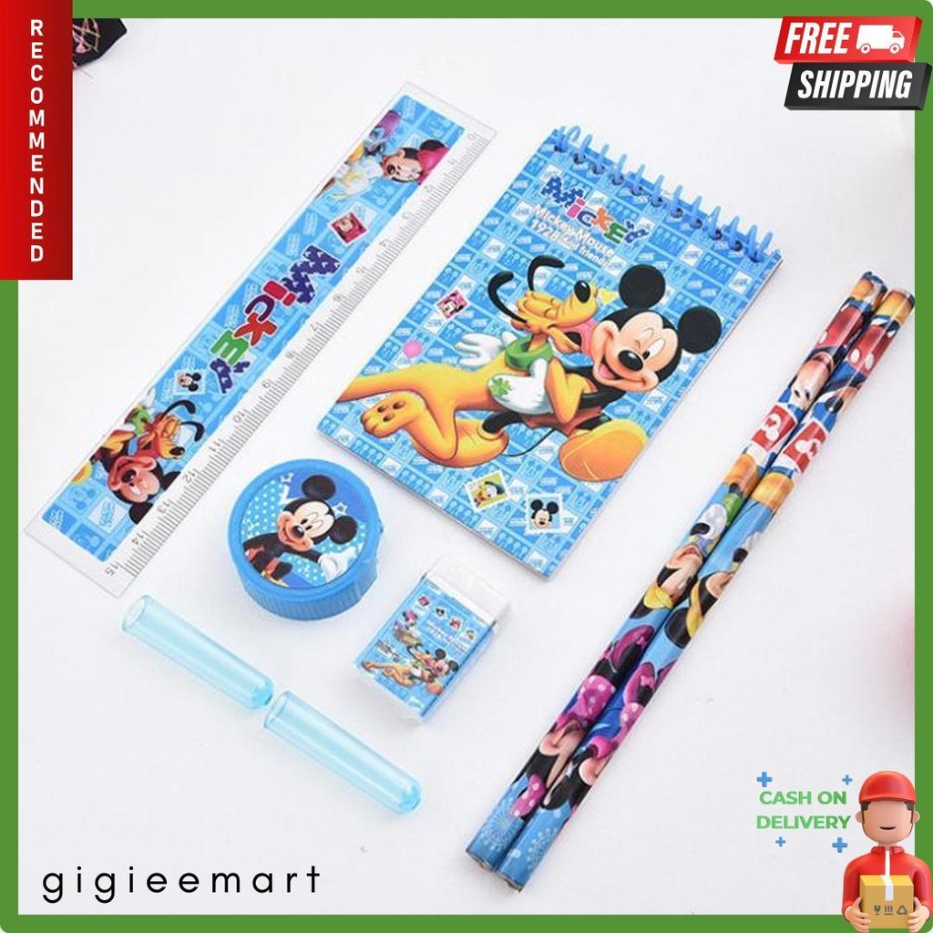 

Osm Jkt S5931 Stationary Set Karakter Kartun / Set Alat Tulis 8 In 1 / Set Alat Tulis Kartun Lucu / Stationery Set 8 In 1 Lucu Terlengkap Dan Termurah