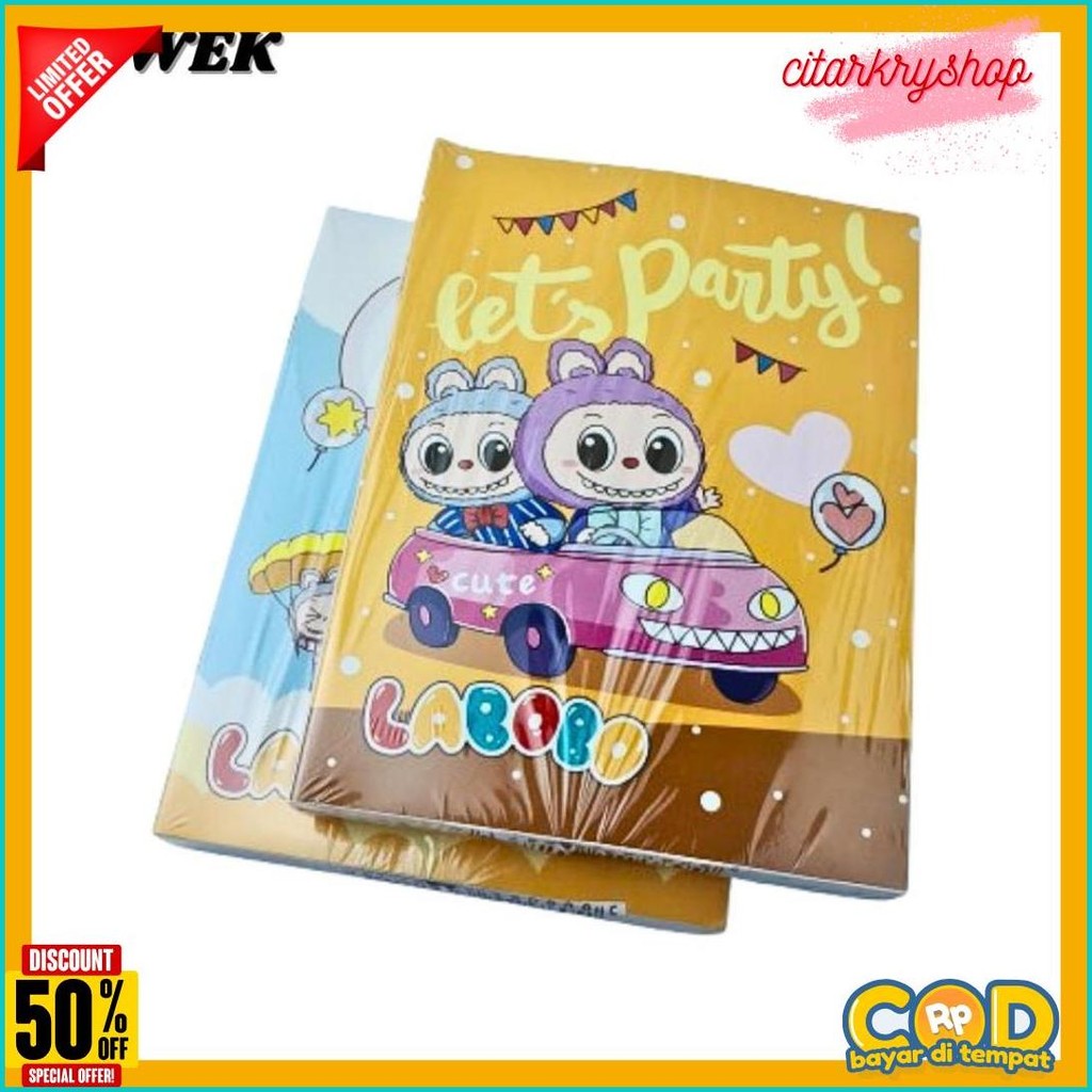 

(Harga Per Pak Isi 10) Buku Tulis 38 Lembar You By Kiky Flash Sale! Diskon Hingga 70%