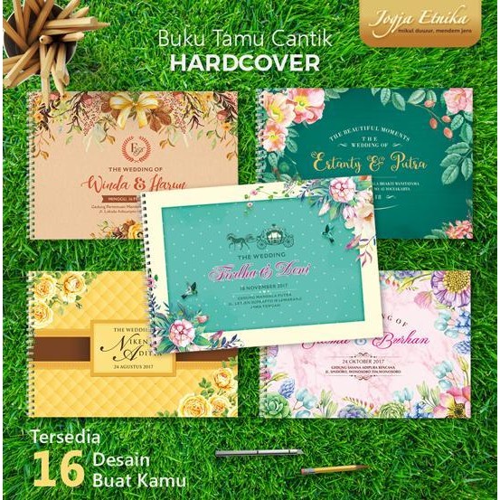 

Bis Buku Tamu Pernikahan Hadcover (Jogja Etnika)