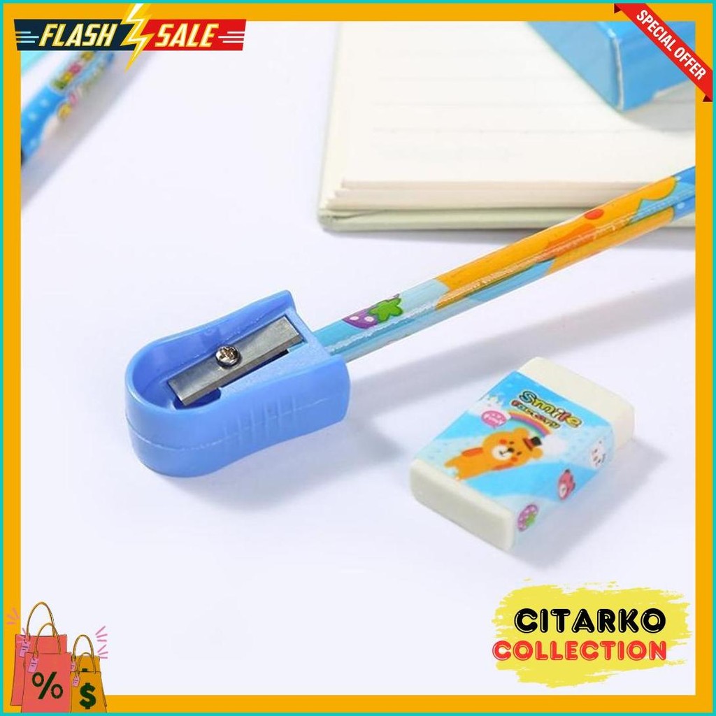 

Zbh Alat Tulis Set 6In1 Stationery Set Lucu Karakter Set Perlengkapan Alat Tulis Sekolah Anak-Anak Tk Murah Import Diskon Setengah Harga