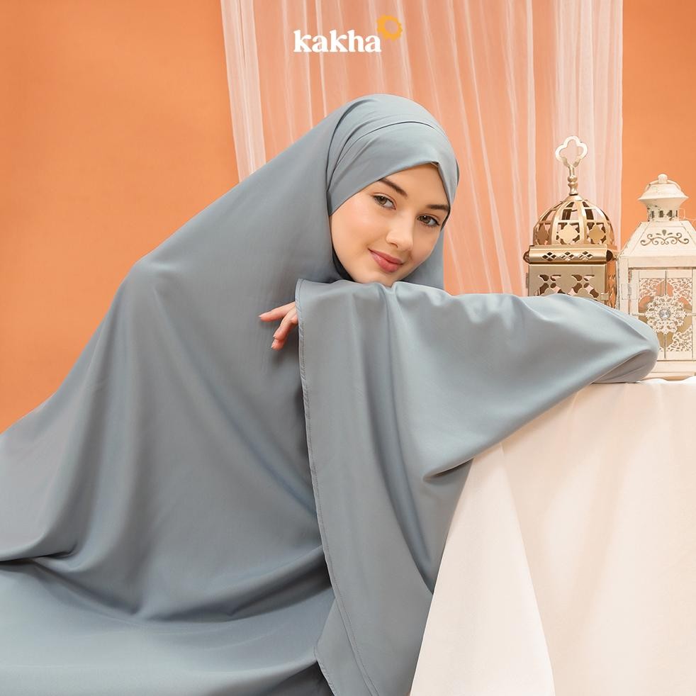 Hot - KAKHA - Mukena Travel / mukenah travel / mukena parasut korea / mukena silk / mukena mini ..