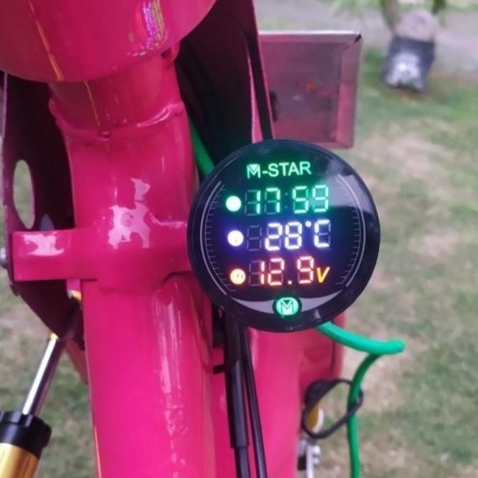 Voltmeter Jam Celcius Voltmeter 3 In 1 Bulat Protaper