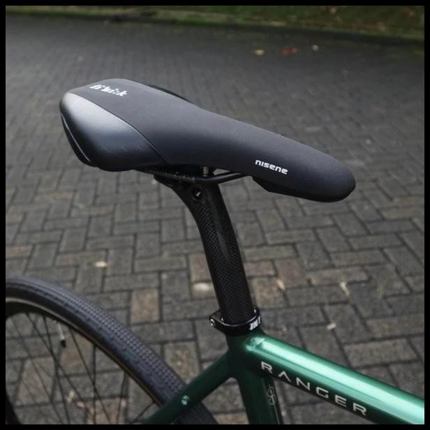 SADEL JOK SEPEDA FIZIK NISENE SADDLE MANGENESE RAIL ORIGINAL