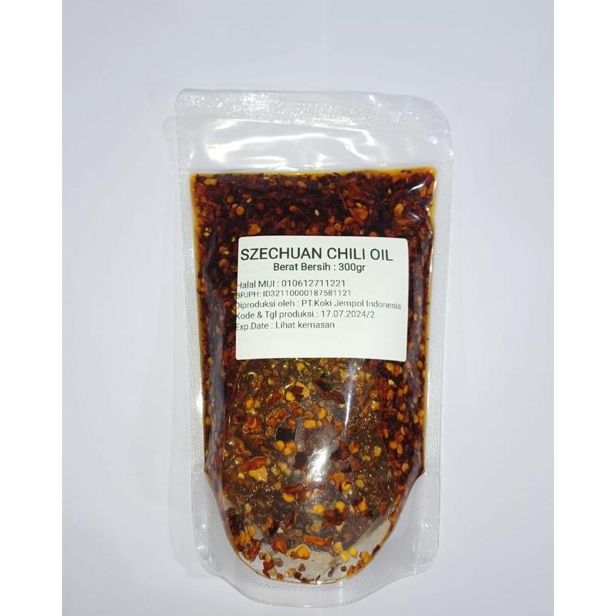 

Koki Jempol Szechuan Chili Oil 300Gr Saus Sambal GM
