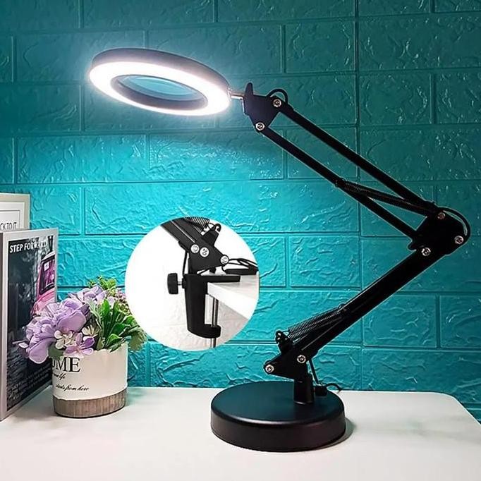 

Kaca Pembesar Multifungsi Magnifying Glass 10X Led Table Lamp Kualitas Terbaik Harga Termurah