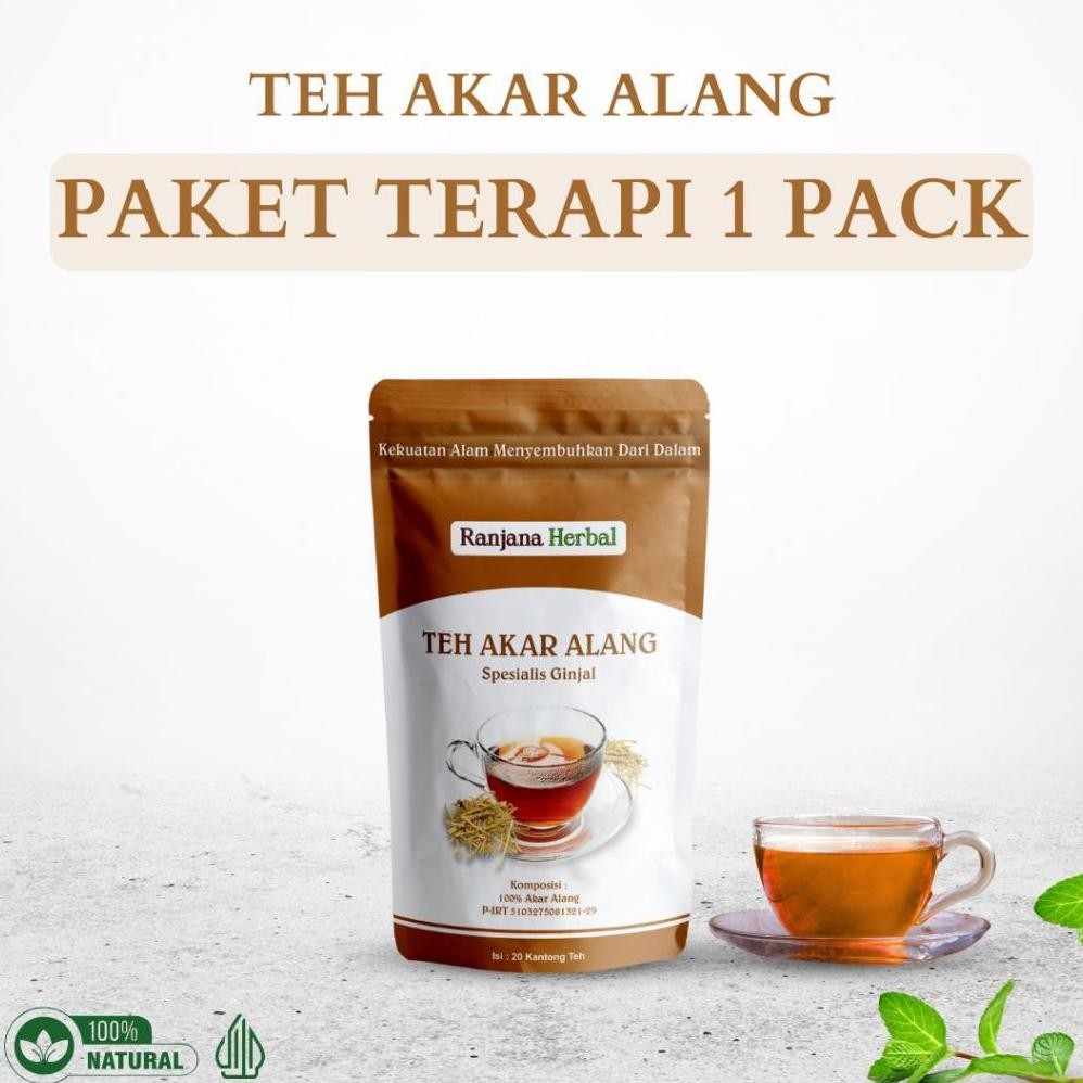 

Teh Celup Herbal Akar Alang-Alang Obat Gagal Ginjal Cuci Darah Kemih Prostat Kencing Netes Berbusa Nugi