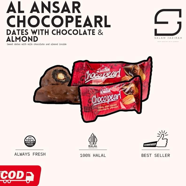 

Al Ansar Choco Pearl || Coklat Kurma || Coklat original || Oleh Oleh Haji Umrah || Cacao Chocolate || Milk Chocolate Nugi