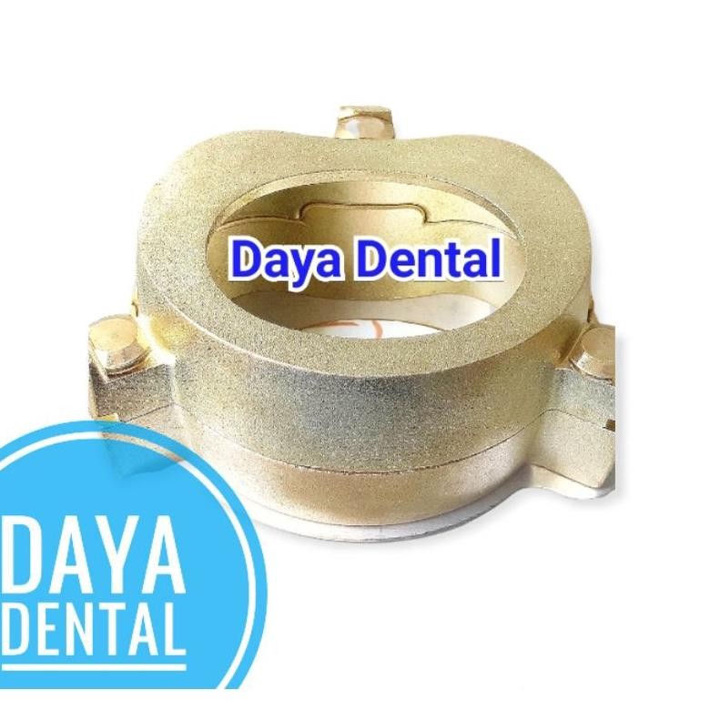 Dental cuvet kuningan kuvet sekrup flask lab gigi