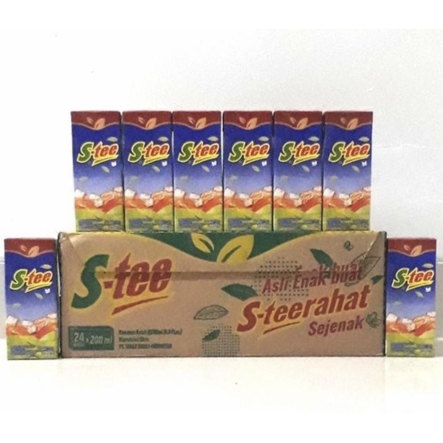

[GROSIR!!] Stee Kotak 200ml 1 DUS isi 24 PCS - es teh nikmat segar mantap grosir termurah diskon puasa lebaran Nugi