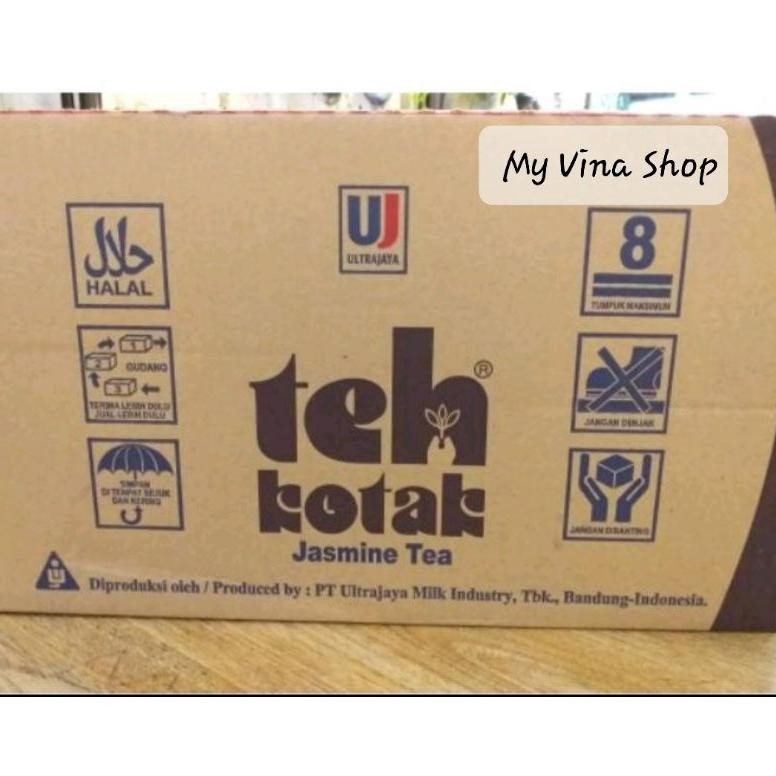 

TEH KOTAK 300ml KARTONAN / Jasmine Tea Ultrajaya isi 24 pcs Nugi