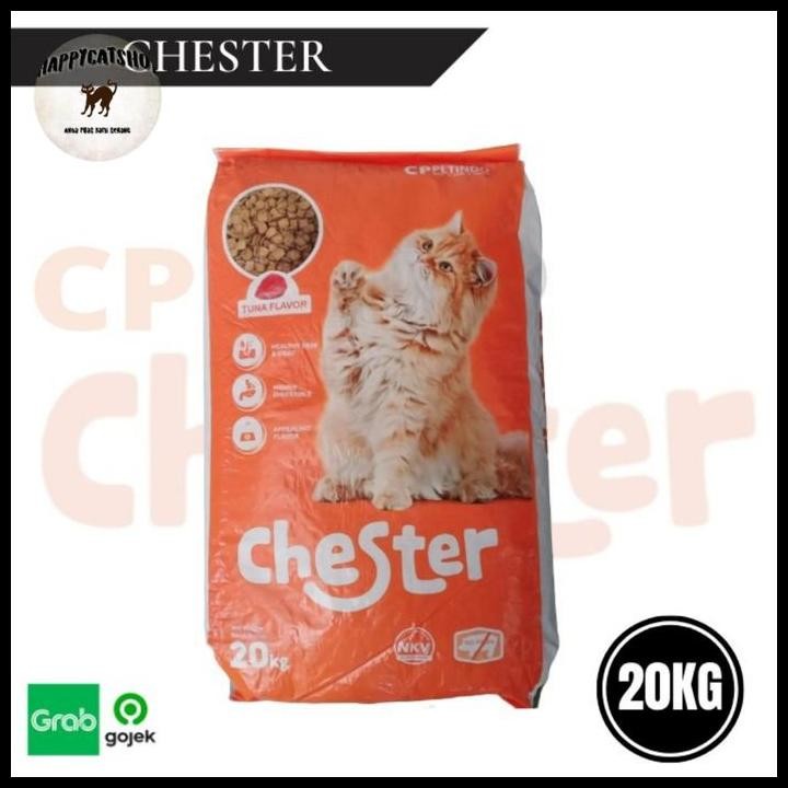 

CHESTER 20KG CHESTER TUNA 20KG MAKANAN KUCING MURAH - EXPEDISI