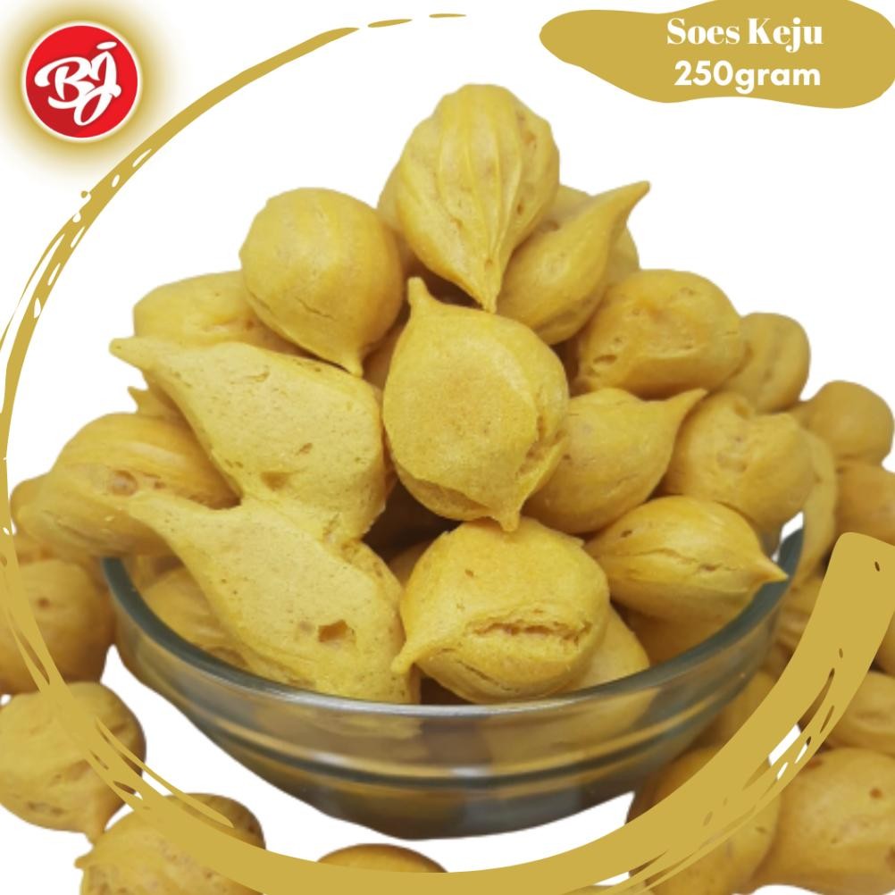 

Soes Kering Keju / Kue Soes Mini Tunas 250gram Nugi