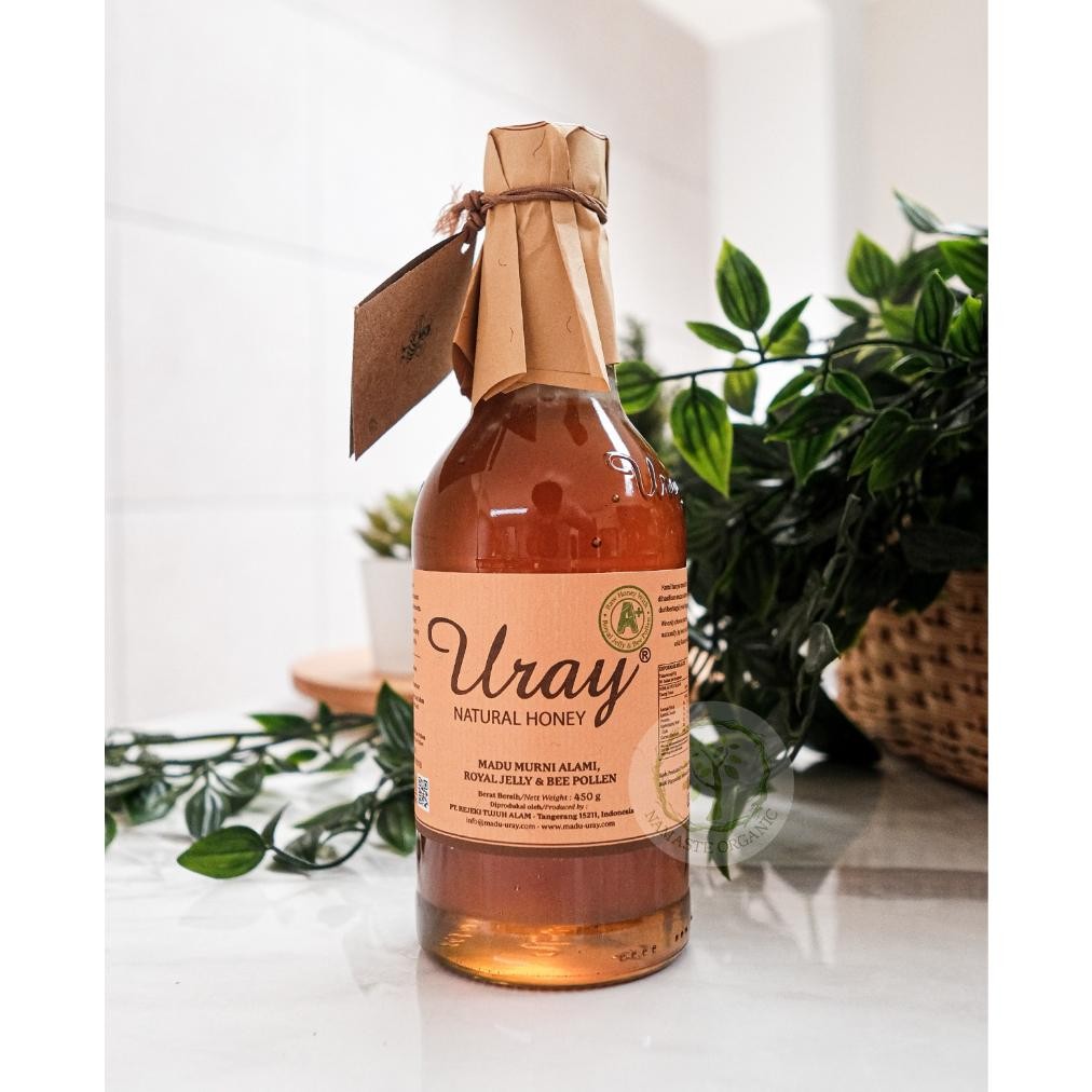 

MADU URAY NATURAL HONEY WITH ROYAL JELLY AND BEE POLLEN - 450GR Nugi