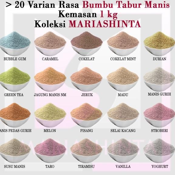 

1kg Bumbu Tabur Premium Rasa Manis 1 kg Nugi