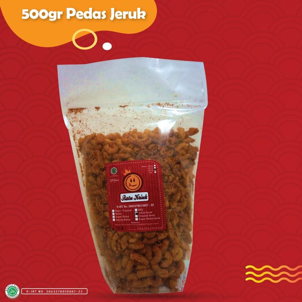 

(TERMURAH) MAKARONI KHAS TASIKMALAYA UKURAN 500GRAM BY RATU KRIUK Nugi