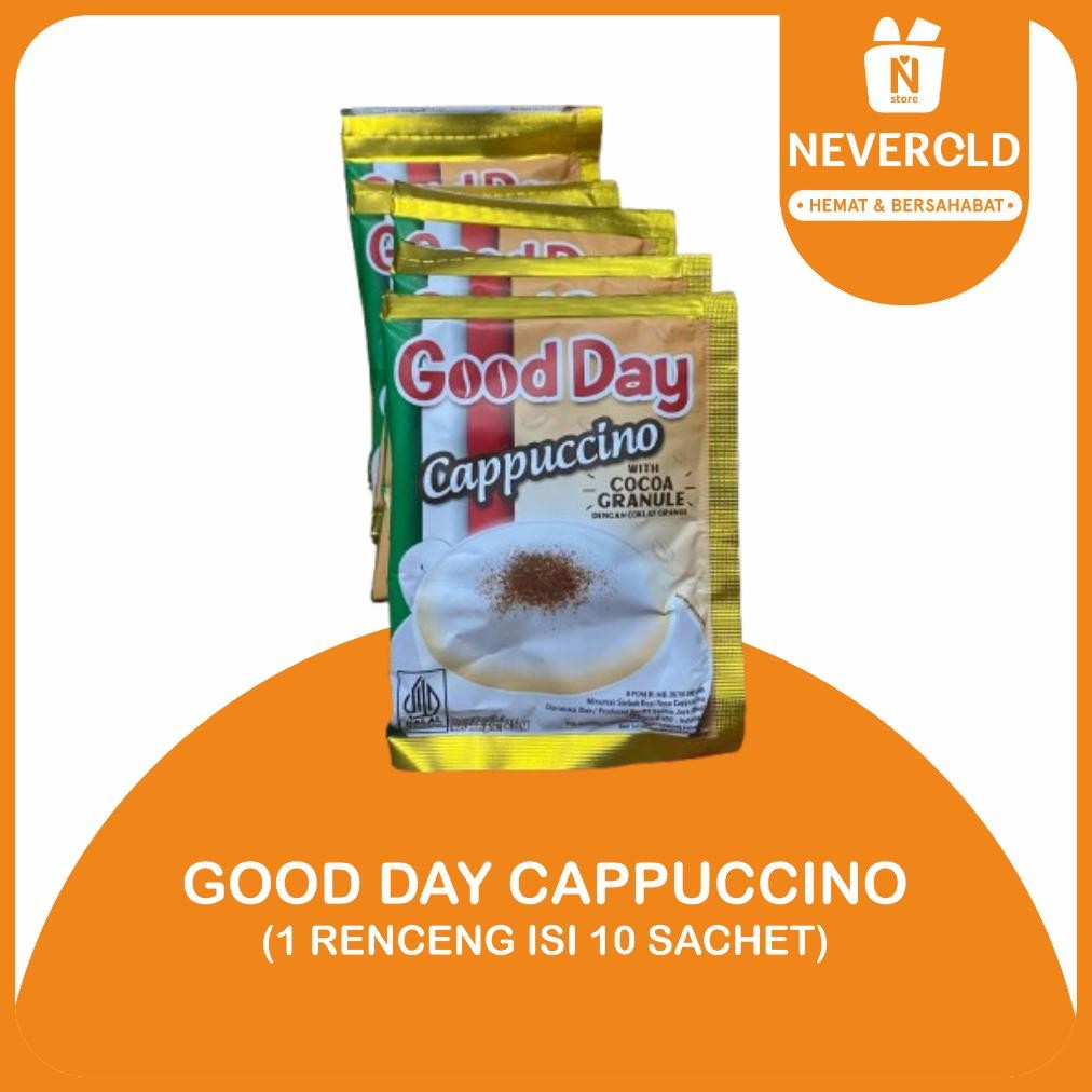 

Kopi Good Day Cappuccino Renceng (25gr x 10pcs) Nugi