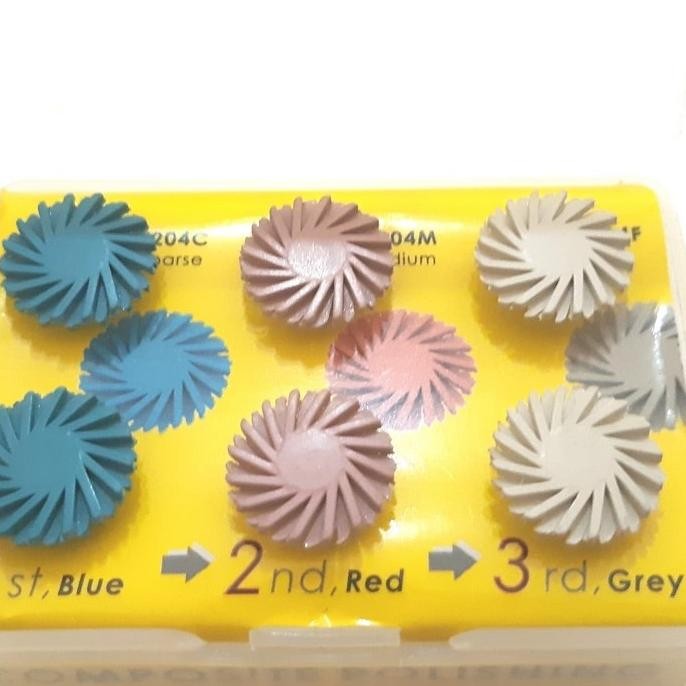 Dental bur polishing composite set bur poles tambalan gigi bur poles gigi veneer