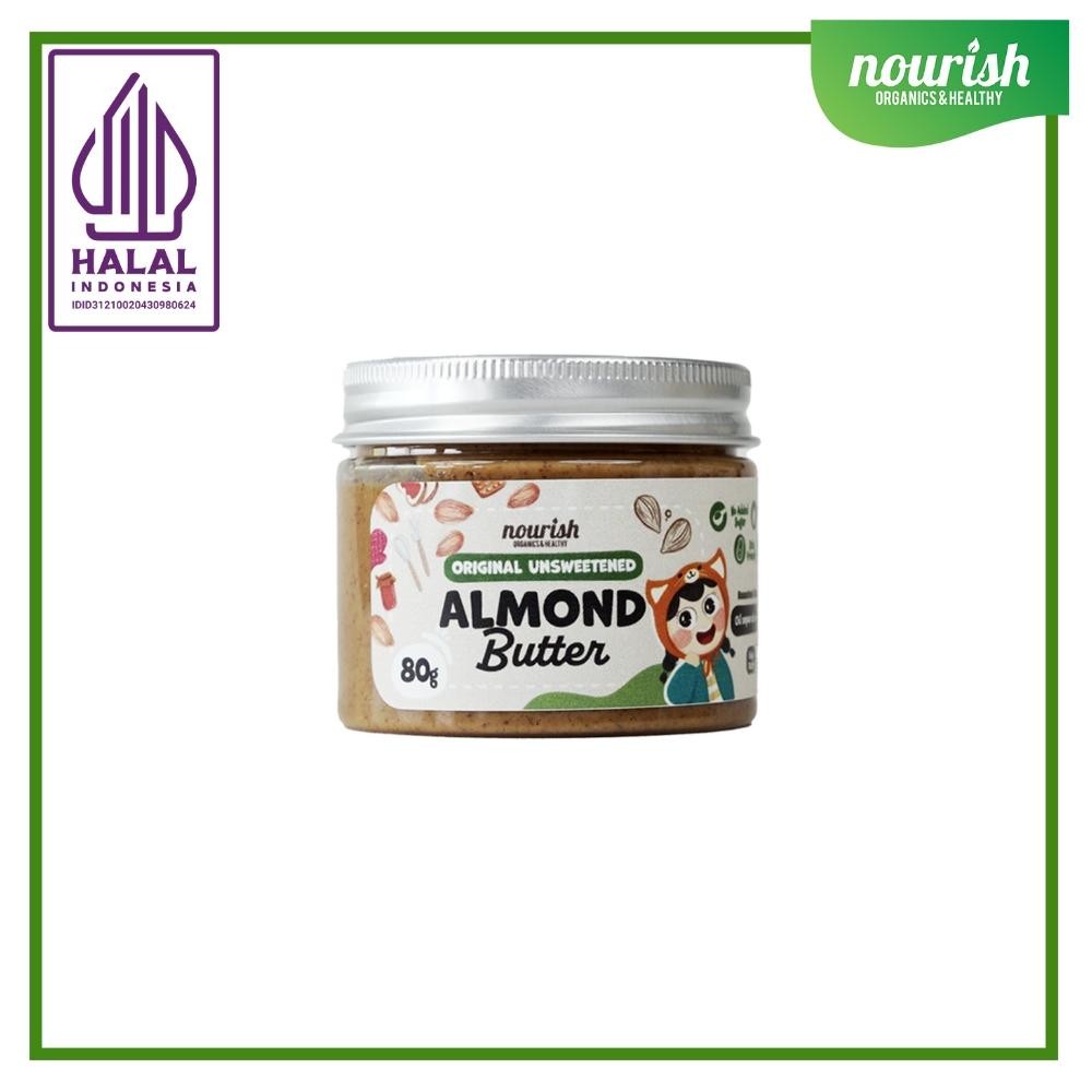

Nourish Original Unsweetened Almond Butter - 80 Gr Nugi