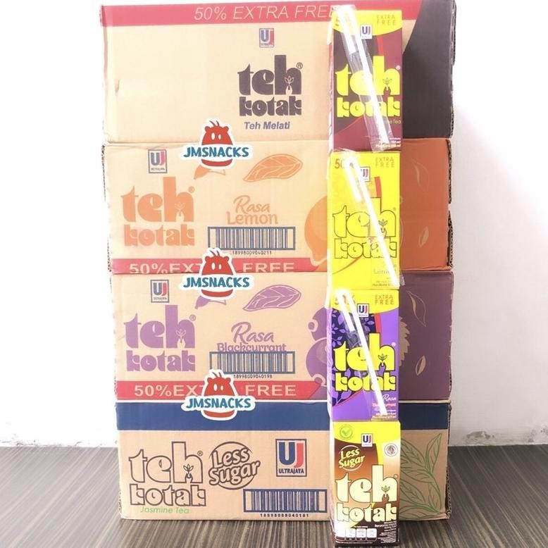 

[PROMO!!] Teh Kotak DUS 300ml isi 24 pcs - grosir termurah nikmat Nugi