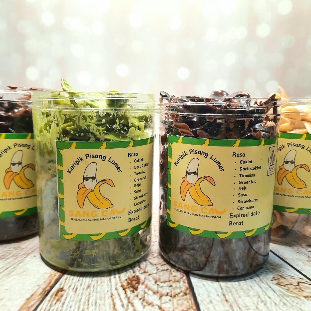 

Keripik Pisang Lumer/Keripik Pisang Coklat 250 gram Sang Cau Bogor Nugi