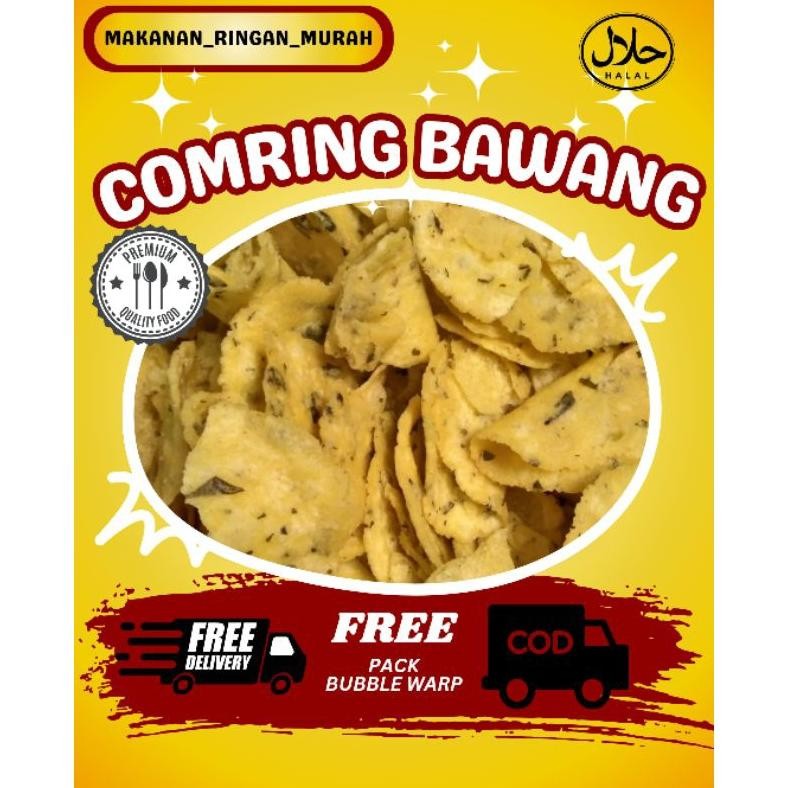 

comring bawang 1kg / kecimpring singkong bawang daun Nugi