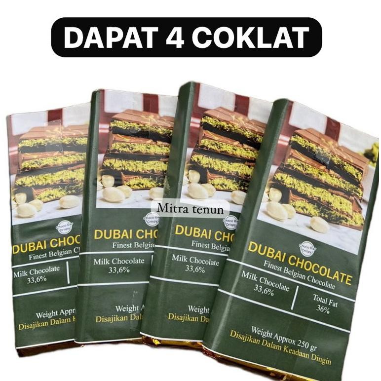 

Cod Paket Hemat Dapat 4 Coklat Dubai Premium Milky Tu-67