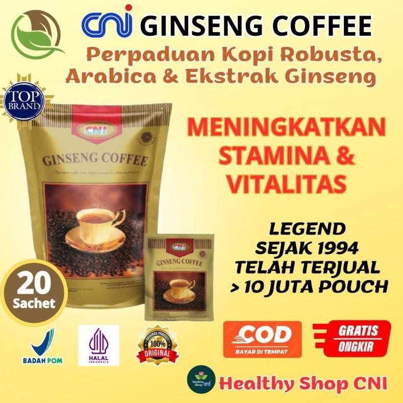 

CNI Ginseng Coffee 20 Sachet Kopi Ginseng CNI Meningkatkan Stamina dan Vitalitas Nugi