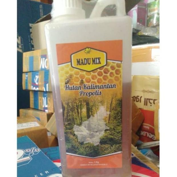 

Madu Mix Madu Hutan Kalimantan plus Propolis Nugi