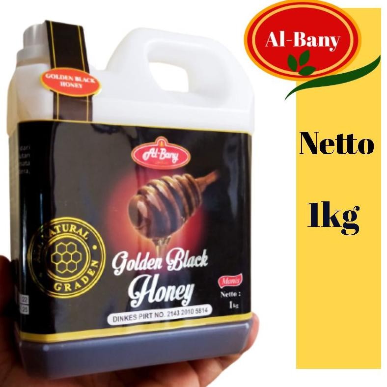 

MADU HITAM MANIS GOLDEN BLACK HONEY NETT 1000gr Nugi