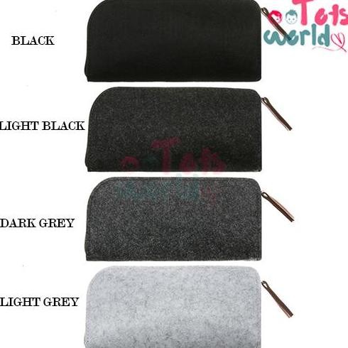 

Tempat Pensil Felt Kotak Pensil Simple Elegan Kotak Pensil Bahan Felt