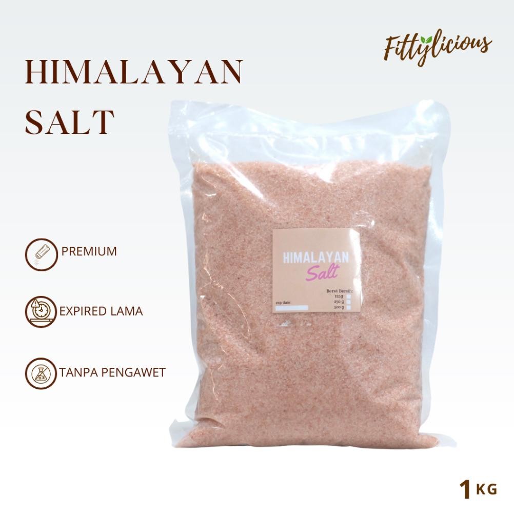 

Himalayan Pink Salt / Garam Himalaya 1kg Nugi