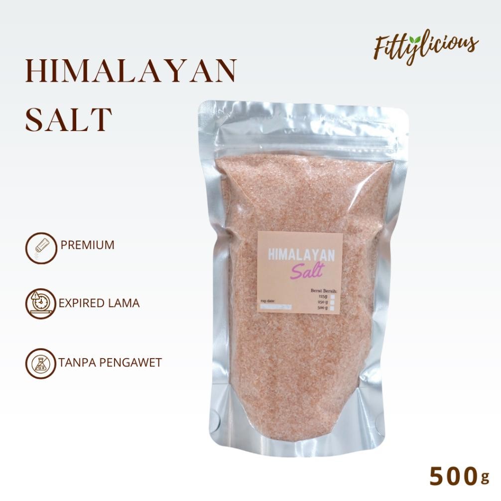 

Himalayan Salt / Garam Himalaya 500 gr Nugi