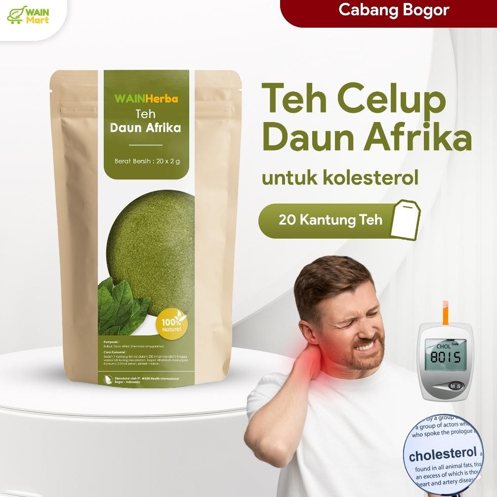 

Teh Celup Daun Afrika Ampuh Menurunkan Kolesterol dan Darah Tinggi Nugi