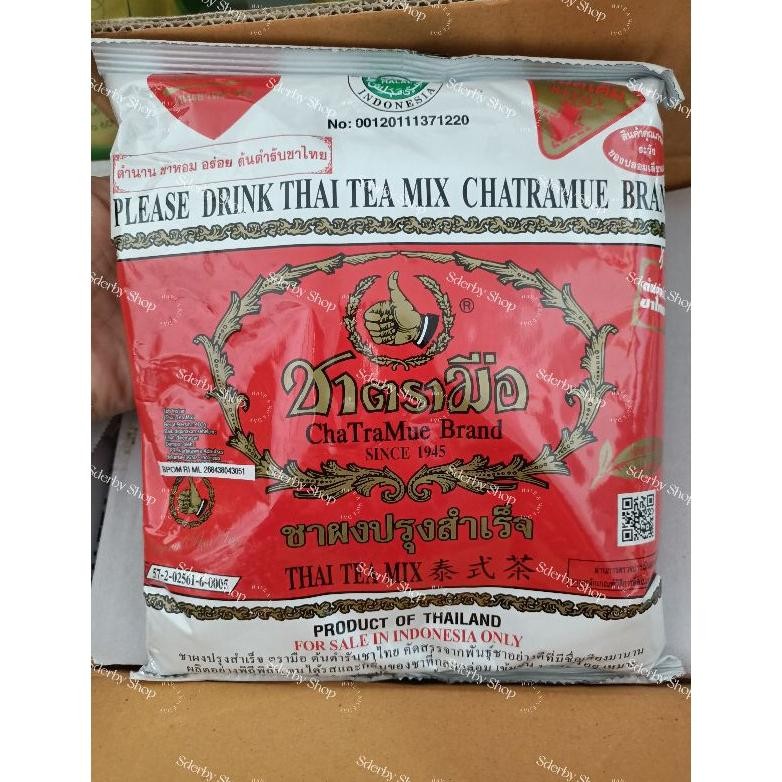 

Chatramue Thai Tea Thailand Thaitea 400 gram BPOM RI Nugi
