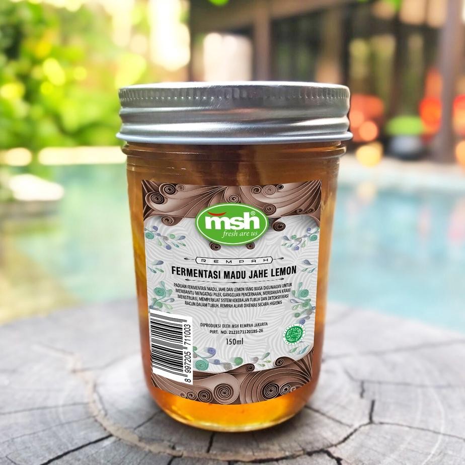 

Msh Fermentasi Madu Jahe Lemon 150 Ml
