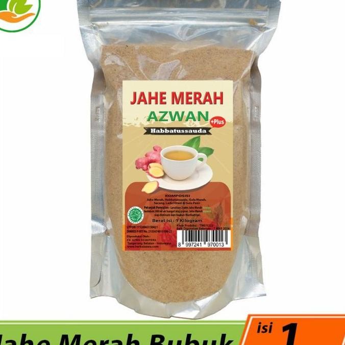 

Jahe Merah Azwan 1Kg