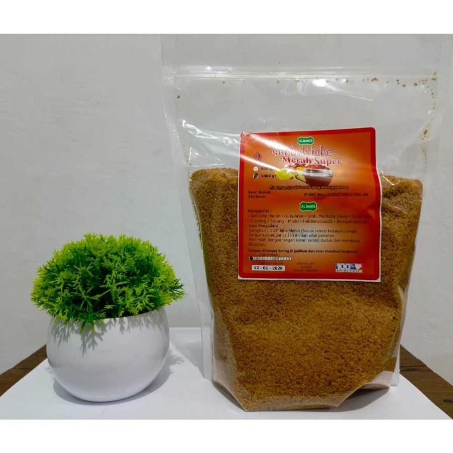 

Serbuk Jahe Merah Plus 1.Gr Jahe Merah N 1Kg