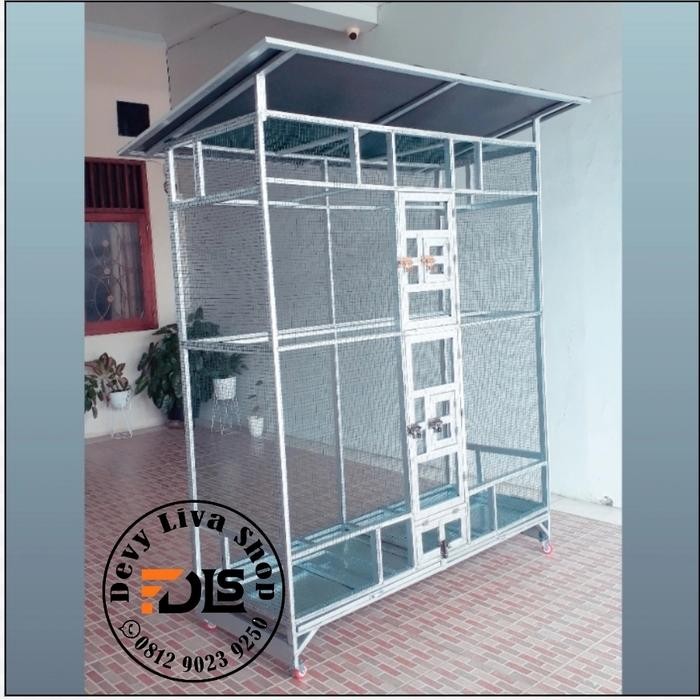 kandang burung lovebird besar