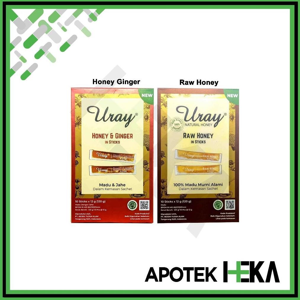 

Madu Uray Stick Box isi 10 Sachet - Madu Murni Nugi