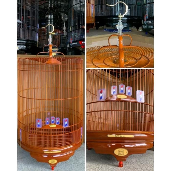 kandang murai BNR PVC coklat