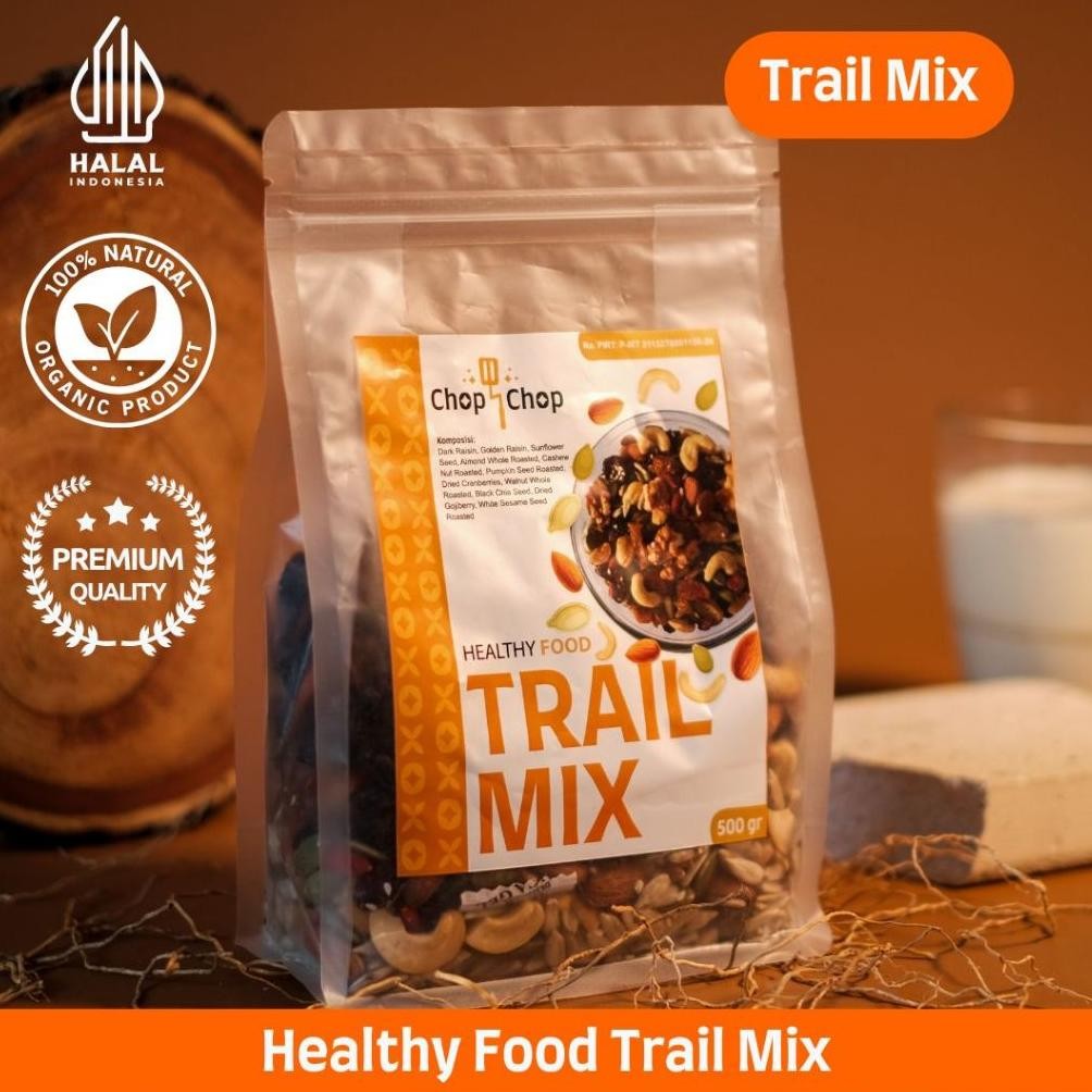 

Perfect Blend Trail Mix Chopchop Cemilan Sehat Tinggi Nutrisi Nugi