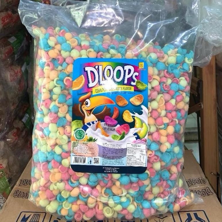 

DLOOPS SEREAL FRUIT,CHEESE DAN COKLAT 1KG Nugi