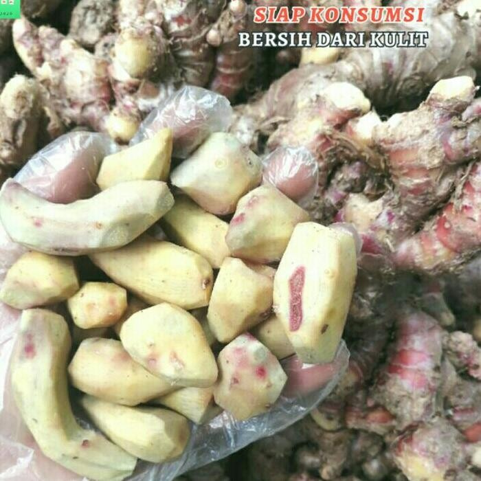 

1 Kg Jahe Merah Kupas Bersih Siap Olah
