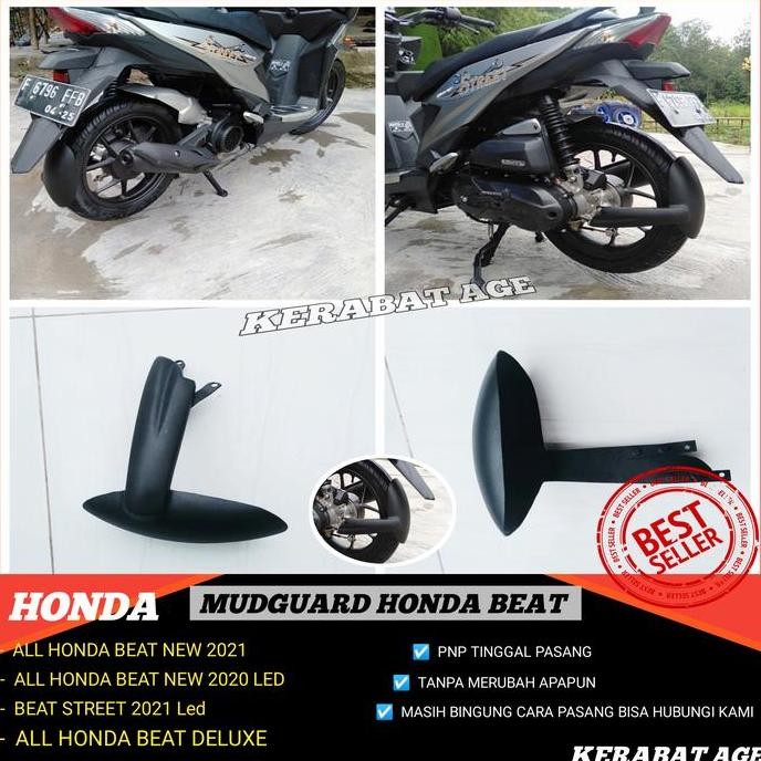 Spakbor Kolong Beat 2020 Custom Mudguard Mud Guard Street Deluxe New Terbaru