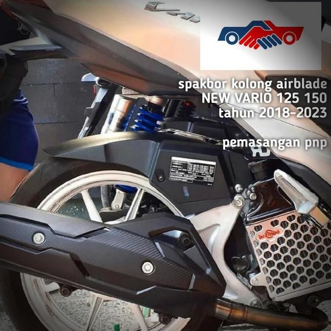 Hugger Spakbor Kolong Airblade New Vario 125 150 Tahun 2018-2023 Ready