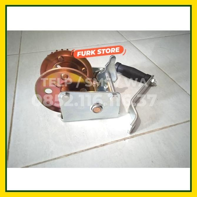 Hand Winch 600Lbs, Boat Winch Manual, Katrol Tangan Manual