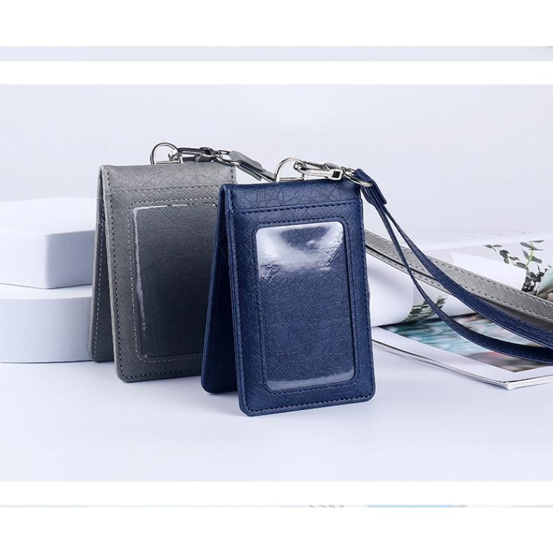 

Berkualitas Gagalu Name Tag Id Card Holder Magnet/Lanyard Kulit Pu Leather/Magnet Multiifungsi/Tersedia 1 Sisi Promo