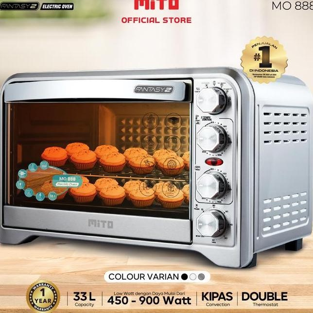 Oven Listrik Mo888 Fantasy 2 Low Watt Pemanggang Kue