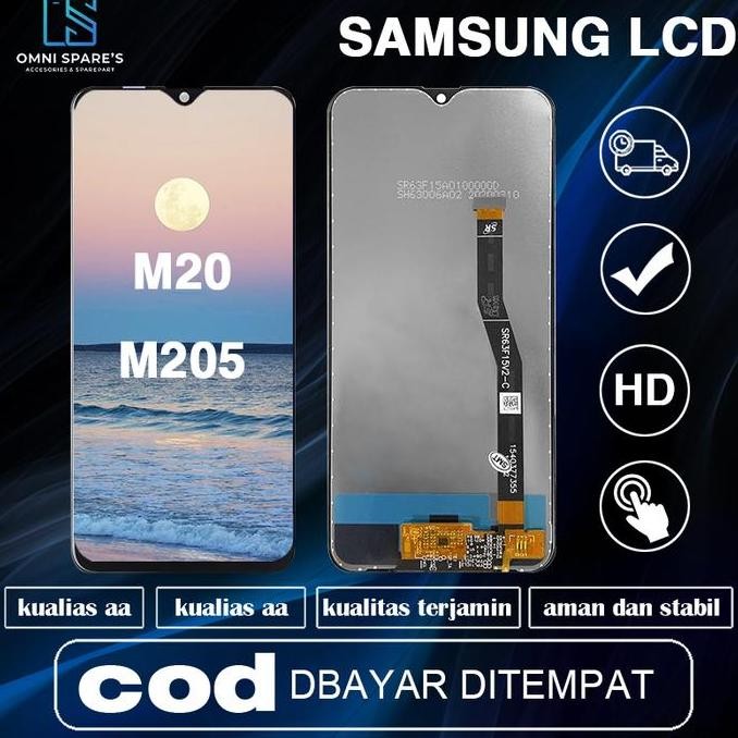 [Original] Lcd Samsung M20 M205 Fullset Original Touchscreen New Copot